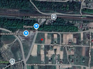 Земельна ділянка розташована на …