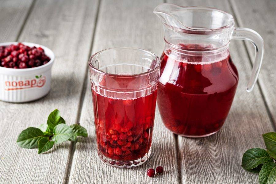 Компот из клюквы на зиму: рецепты и секреты приготовления