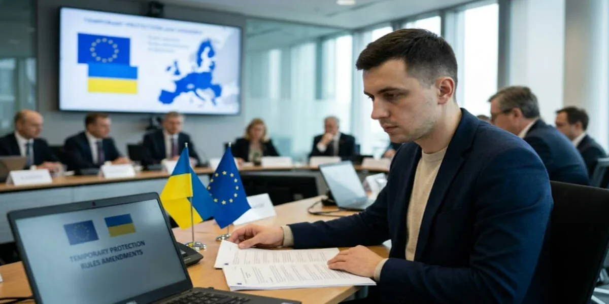 ЕС обсудит новые правила пребывания украинских беженцев
