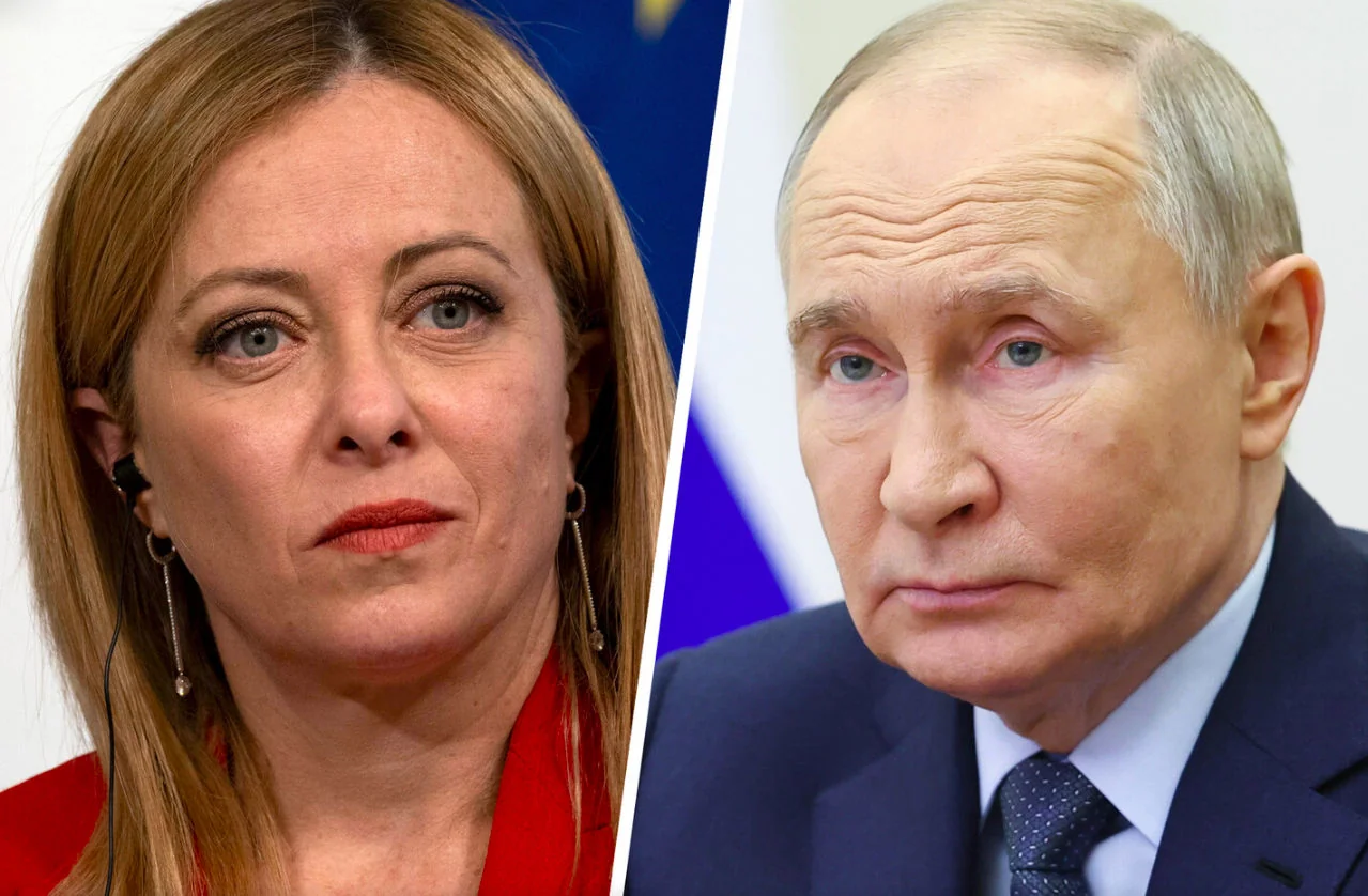 Джорджія Мелоні та Володимир Путін у контексті переговорів ЄС з Росією