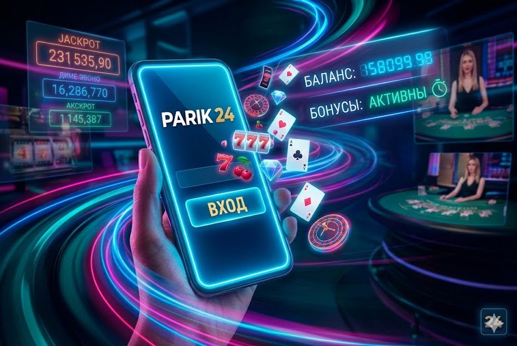 Parik 24 казино онлайн: быстрый вход